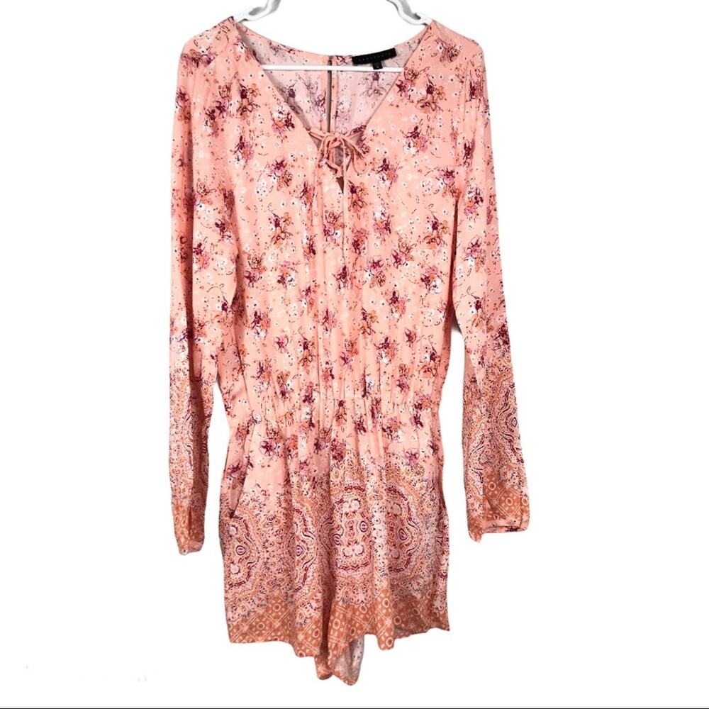 Sanctuary Brown Eyed Girl floral romper